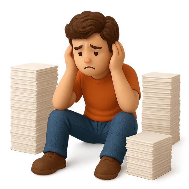 Frustrated business owner